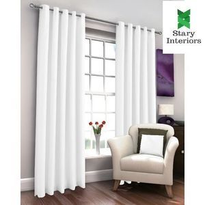 Curtains 1PC -WHITE